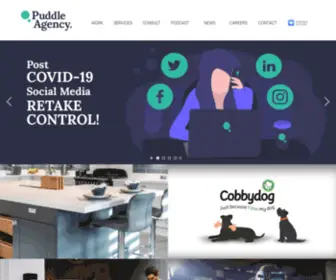 Puddle.agency(Strategic & Creative Brand Agency) Screenshot