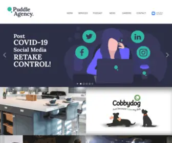 Puddledigital.co.uk(Puddle is a Creative Branding & Marketing Agency in Leeds & Bradford) Screenshot