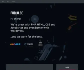 Pudlo.be(Coding geeks) Screenshot