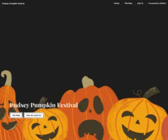Pudseypumpkinfestival.com(Pudsey Pumpkin Festival) Screenshot