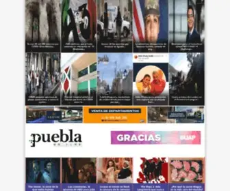 Pueblaonline.com.mx(Puebla On Line) Screenshot