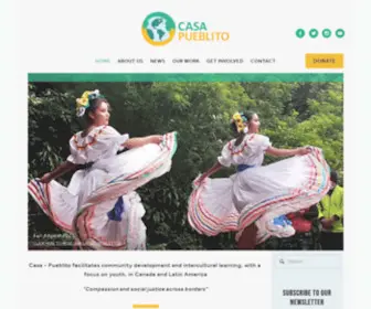 Pueblito.org(Casa) Screenshot