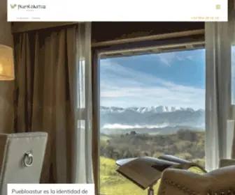 Puebloastur.com(Un concepto de hotel diferente) Screenshot