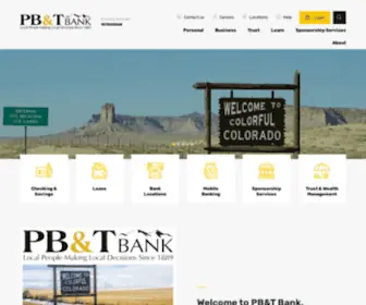 Pueblobankandtrust.com(Pueblobankandtrust) Screenshot