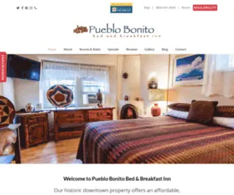 Pueblobonitoinn.com(Pueblo Bonito Bed & Breakfast Inn) Screenshot