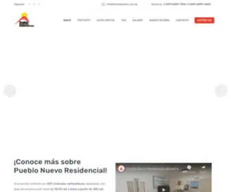 Pueblonuevoresidencial.com.pa(Pueblo Nuevo Residencial) Screenshot