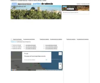 Pueblosdevalencia.net(Toda la informacion de los Pueblos de) Screenshot