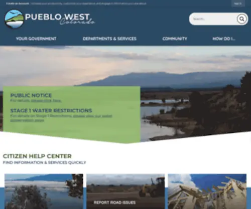 Pueblowestmetro.com(Pueblo West) Screenshot