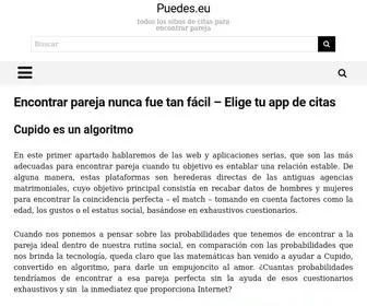Puedes.eu(Encontrar pareja nunca fue tan fácil) Screenshot