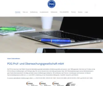 Pueg.de(Die PÜG Prüf) Screenshot