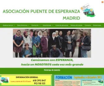 Puentedeesperanza.es(Asociación) Screenshot