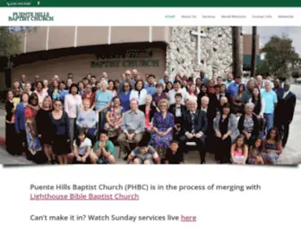 Puentehillsbaptist.org(Puente Hills Baptist Church) Screenshot