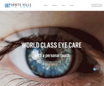 Puentehillseyecare.com(Puente Hills Eye Care) Screenshot