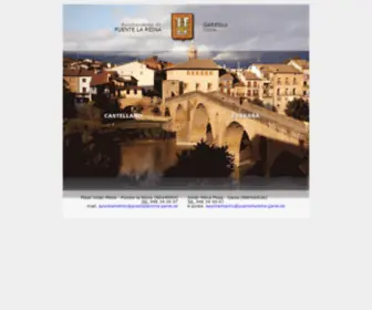 Puentelareina-Gares.es(Ayuntamiento Puente la Reina) Screenshot