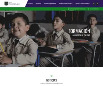 Puentemaipo.cl(Colegio PuenteMaipo) Screenshot