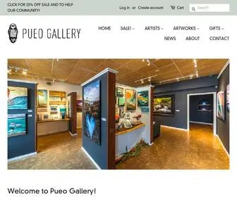 Pueomaui.com(Pueo Gallery) Screenshot