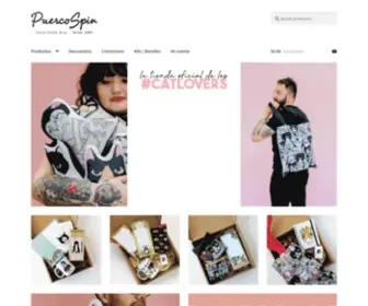 Puercospin.com(La Tienda Oficial de los #CatLovers) Screenshot