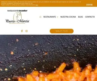 Puertademurciarestaurante.es(Puerta de Murcia) Screenshot