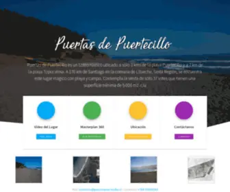 Puertapuertecillo.cl(Loteo en Puertecillo) Screenshot