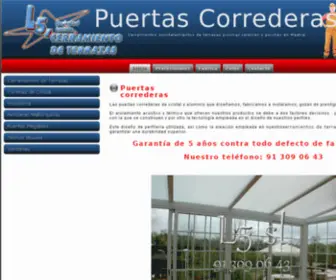 Puertascorrederas.biz(Puertas correderas) Screenshot