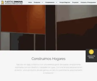 Puertasinnova.net(Puertas Modernas) Screenshot