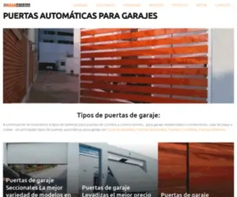 Puertasmyb.pe(PUERTAS AUTOMÁTICAS PARA GARAJES) Screenshot