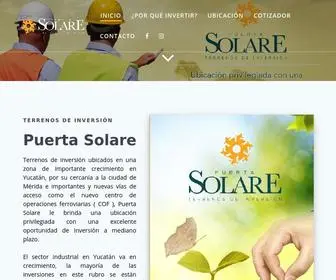 Puertasolare.com(Puerta Solare) Screenshot