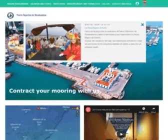 Puertobenalmadena.es(Benalmádena) Screenshot