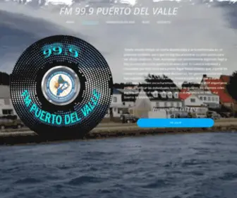 Puertodelvalle.com.ar(Una Ventana Abierta a Malvinas) Screenshot