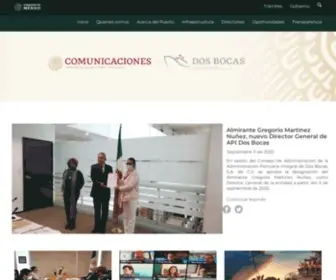 Puertodosbocas.com.mx(Inicio) Screenshot