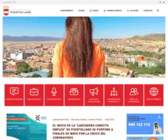 Puertollano.es(Ayuntamiento de Puertollano) Screenshot