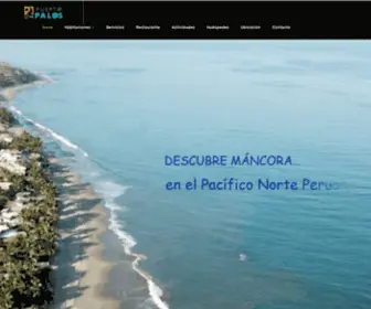 Puertopalos.com(Hostal Puerto Palos) Screenshot