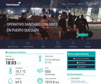 Puertoquequen.com(Quequén) Screenshot