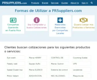 Puertoricosuppliers.com(Puertoricosuppliers) Screenshot
