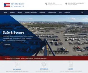 Puertoricoterminals.com(Puerto Rico Terminals) Screenshot