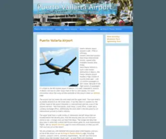 Puertovallartaairport.com(Puerto Vallarta Airport (PVR)) Screenshot