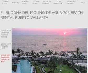 Puertovallartamolinodeagua.com(Puerto Vallarta's PREMIERE BEACH CONDO rental) Screenshot