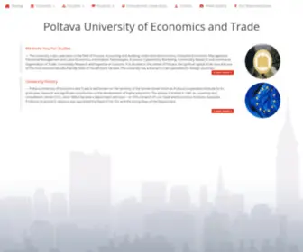 Puet-EDU.com.ua(Study in Poltava University of Economics and Trade) Screenshot