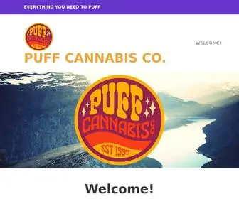 Puffcannabis.com(Everything you need to puff) Screenshot