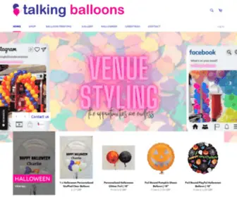 Puffinballoons.com(Talking Balloons) Screenshot