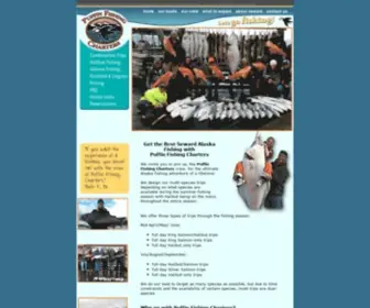 Puffincharters.com(Seward Alaska fishing includes Alaska halibut fishing and Alaska salmon fishing and) Screenshot