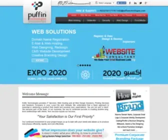 Puffintechnologies.com(Web Hosting) Screenshot