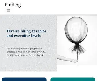 Puffling.co(Puffling is designed for senior talent seeking flexible roles. Our platform) Screenshot