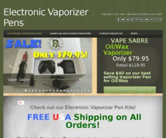 Puffnuggs.com(Electronic Vaporizer Pens) Screenshot