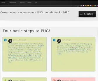 Pugbot.com(Brought to you by the Community) Screenshot