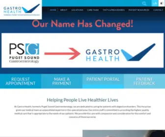 Pugetsoundgastro.com(At Gastro Health) Screenshot