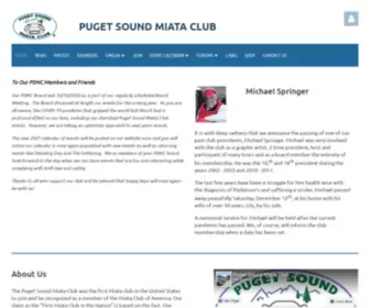 Pugetsoundmiataclub.org(Puget Sound Miata Club) Screenshot