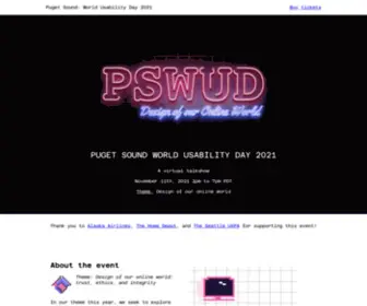 Pugetsoundwud.org(Puget Sound) Screenshot