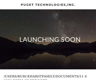 Pugettechnologies.com(Puget Technologies) Screenshot