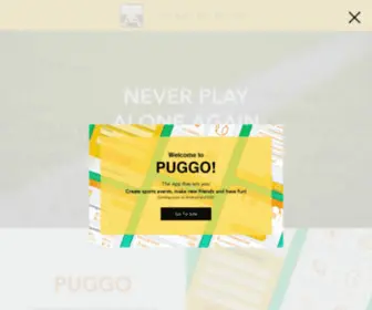 Puggo-Sports.com(Never Play Alone Again) Screenshot